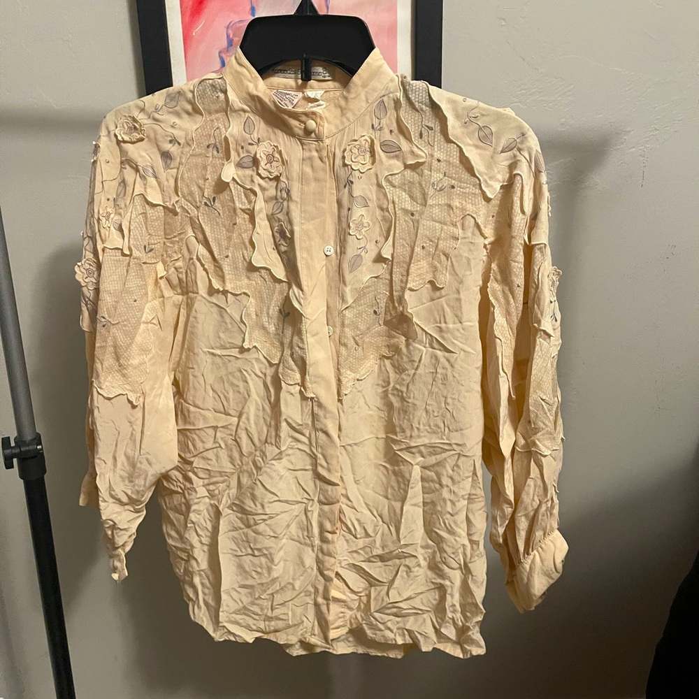 Vintage Mercedes & Adrienne 1984 blouse